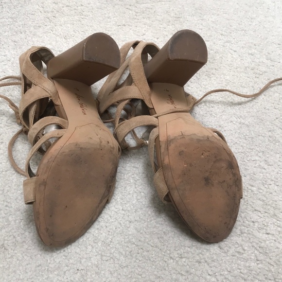 SOLD Sam Edelman Yardley Sandal - Tan Suede - Picture 2 of 5